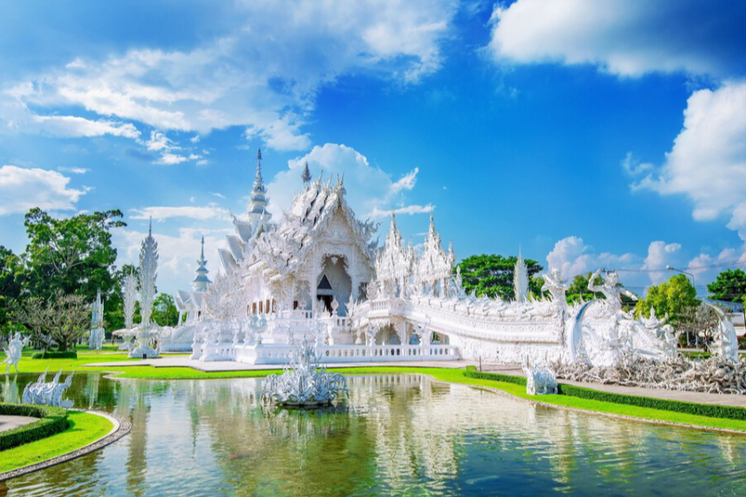 Wat Rong Khun,Thai Lan